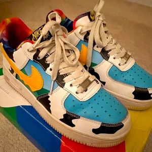 Chunky dunky Air Force 1s